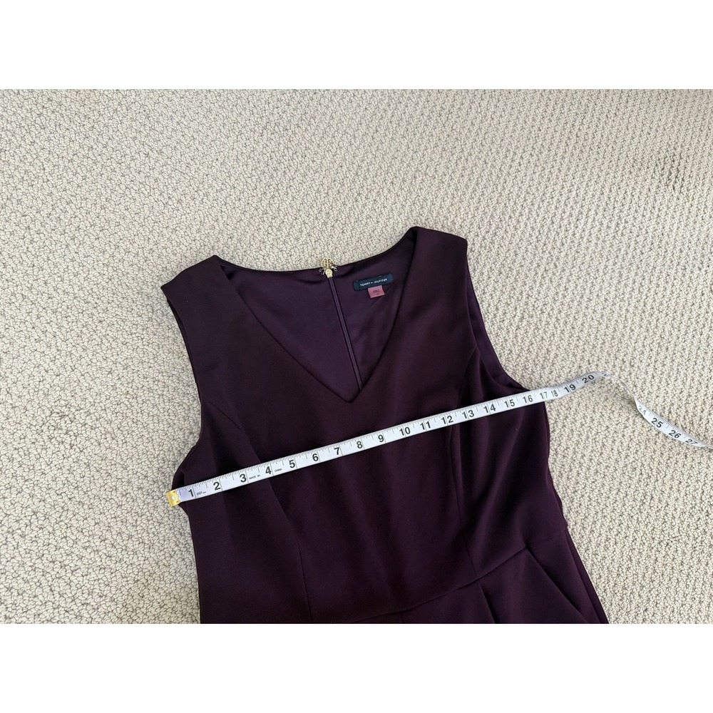 tommy hilfiger women purple jumpsuit size 12 - Picture 6 of 9